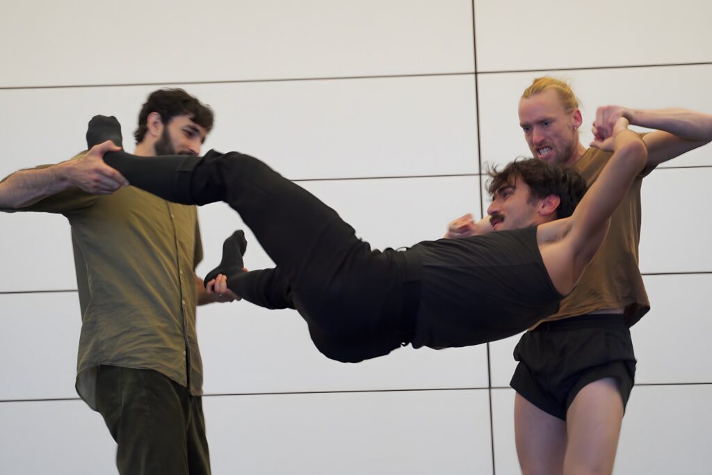 ate9 - L to R Omri Drumlevich, Gianni Notarnicola, Billy Barry in "Soon After" - Photo by Victoria Sendra.