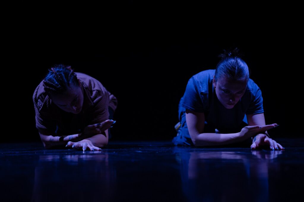 Lume Collective - Monika Felice Smith and Tori Gorny in “Stealth” choreography by Tori Gorny - Photo by Likewise Lens.