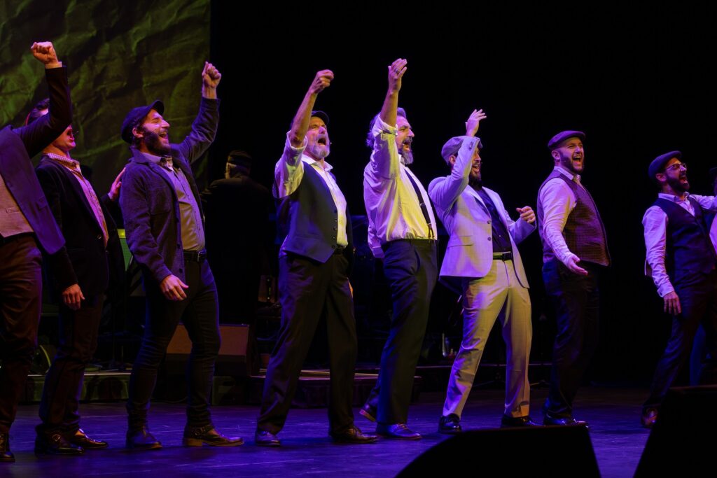 Male cast of "Fiddler on the Roof" - Photo by Luis Luque, Luque Photography.