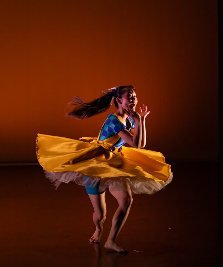 Marin Asano in "Dreamhouse Dash" by Nannette Brodie - Photo by Colin Harabedian Movingmedia.