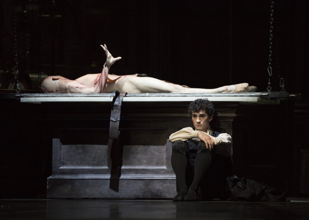 SF Ballet’s “Frankenstein” with Max Cauthorn and Wei Wang - Photo by Erik Tomasson.