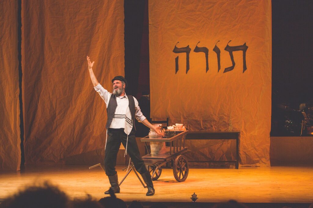 Steven Skybell (Tevye) in "Fiddler on the Roof" - Photo by Luis Luque, Luque Photography.