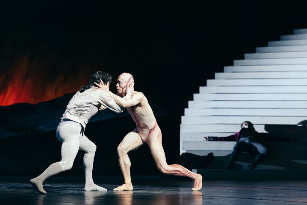 San Francisco Ballet’s “Frankenstein” with Joseph Walsh and Wei Wang - Photo by Lindsey Rallo.
