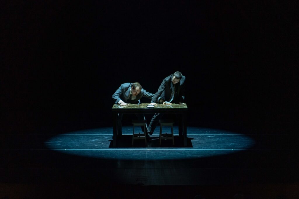 2025 Finalist - JA Collective - Aidan Carberry and Jordan Johnson in Castling The Unknown - Photo courtesy of the festival.