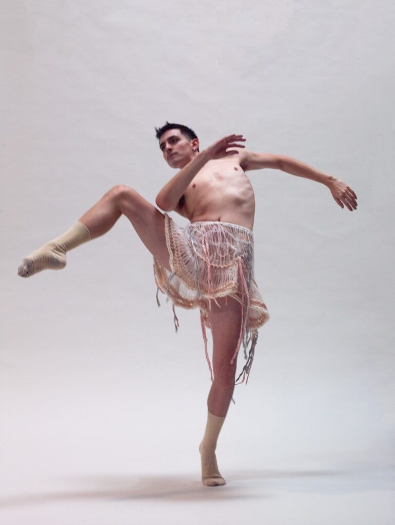 "How We Wear Our Art" choreography by Laurie Sefton - Dancer Zachary Medina - Photo by Tatiana Wills.