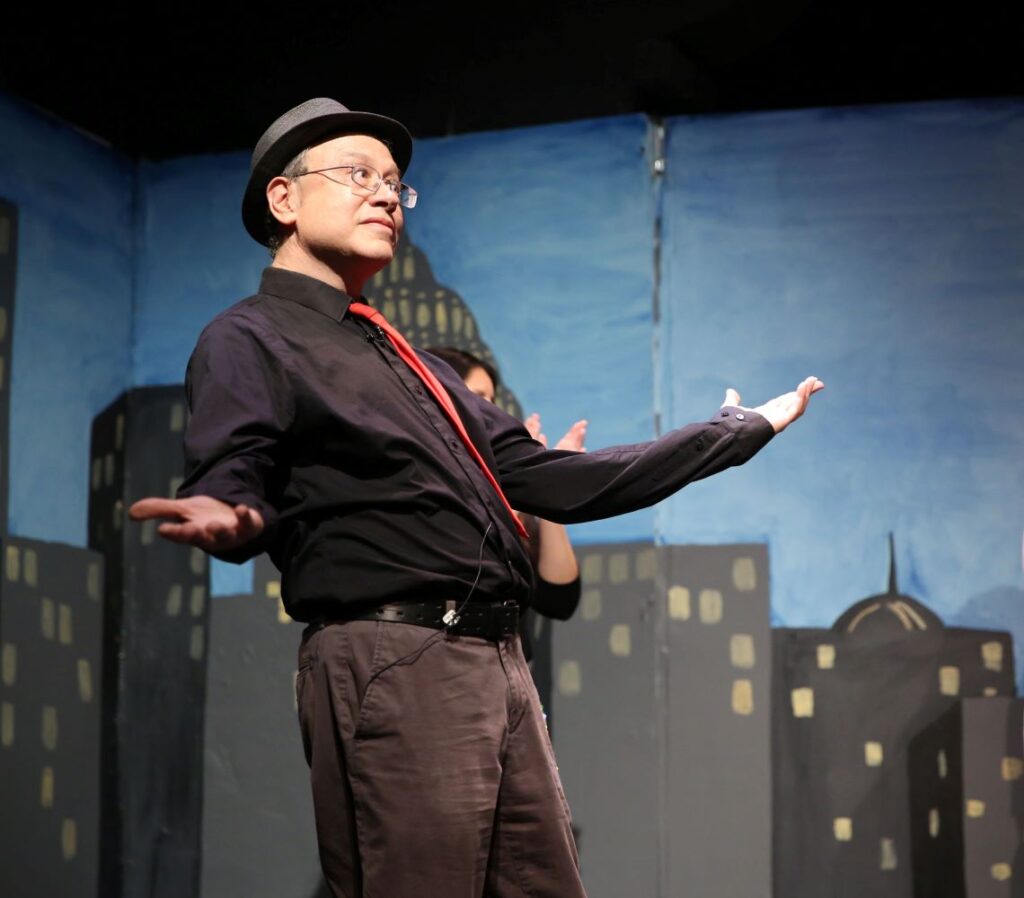 Howard Blume performing in a former show - Photo courtesy of the artist.