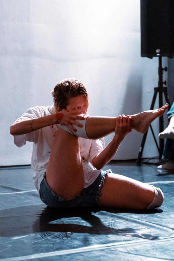 CRAWLSPACE L.A. - Spare Change Vol. 5 - Felicia St Cyr performing - Photo by Slade Segerson. 