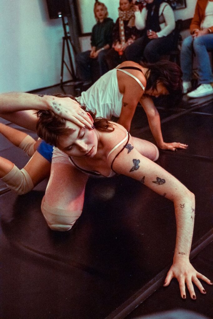 CRAWLSPACE L.A. - Spare Change Vol. 5 - Mason Gray and Monica Williams performing - Photo by Slade Segerson. 