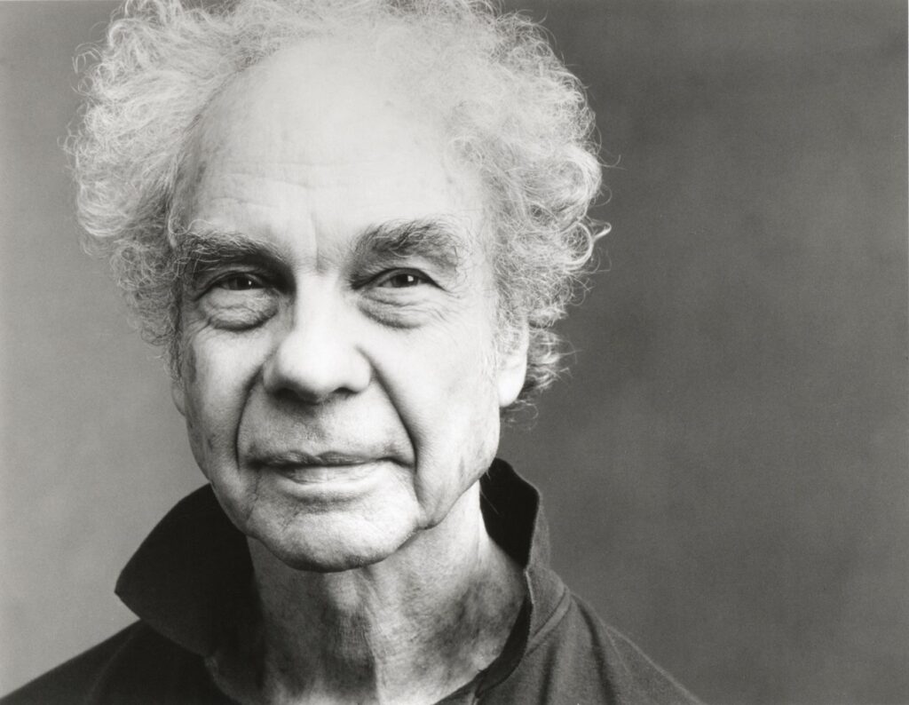 Merce Cunningham - Photo and copyright by Annie Leibovitz (1997) Courtesy of the Merce Cunninhgam Trust and Jerome Robbins Dance Division, The New York Public Library