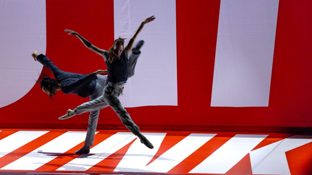 L.A. Dance Project - Cortney Conovan and Clay Koonar in "Reflections" - Photo by Skye Varga.