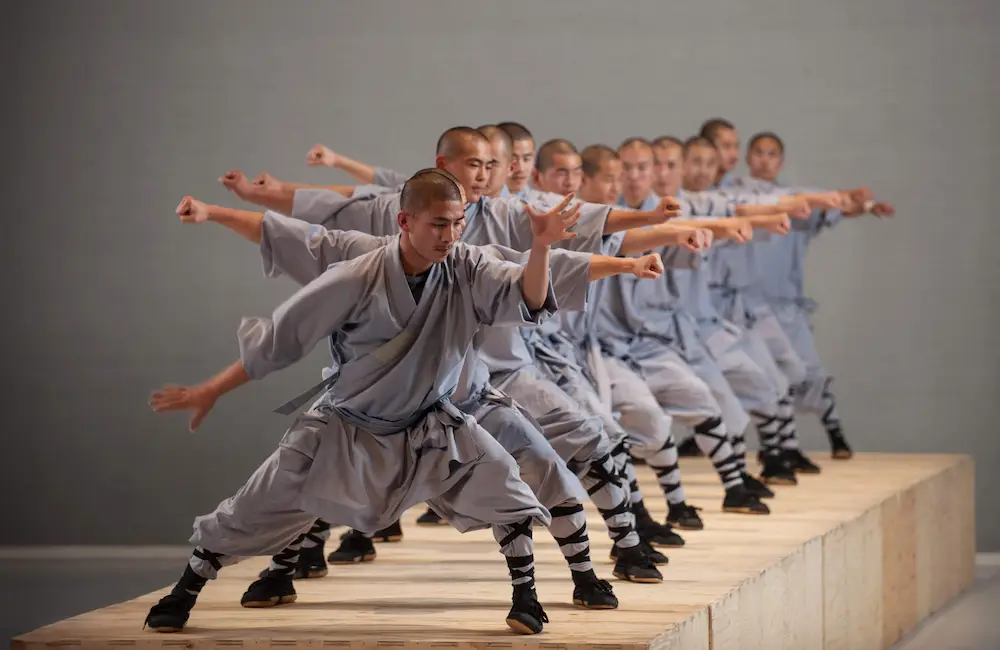 Warrior Monks of the Shaolin Temple. Photo courtesy of the artists