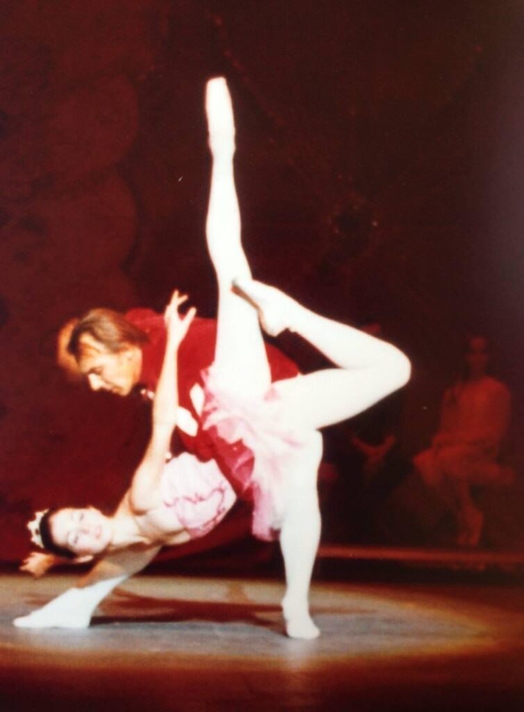 Emily Sayre Smith in "Sugar Plum" duet - Photo courtesy of the artist.
