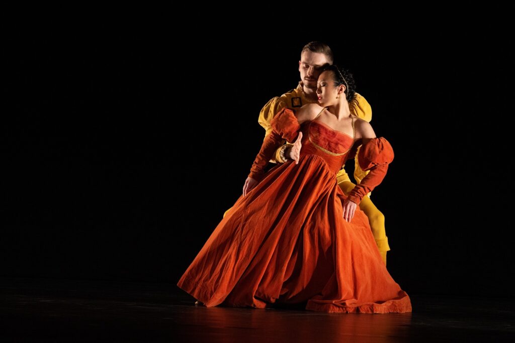 The Limón Dance Company in "The Moor's Pavane" choreography by José Limón - Photo by Allison Armfield.