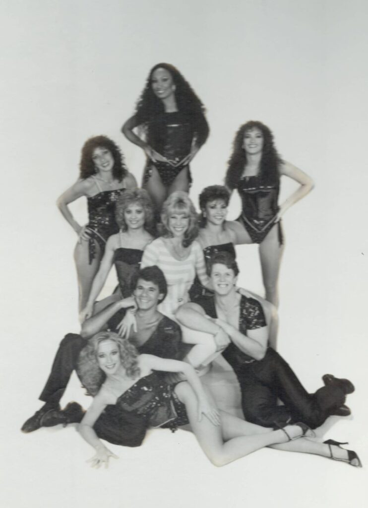 Solid Gold original cast (1983) - Anita Mann (Center) - Photo courtesy of Anita Mann Productions.