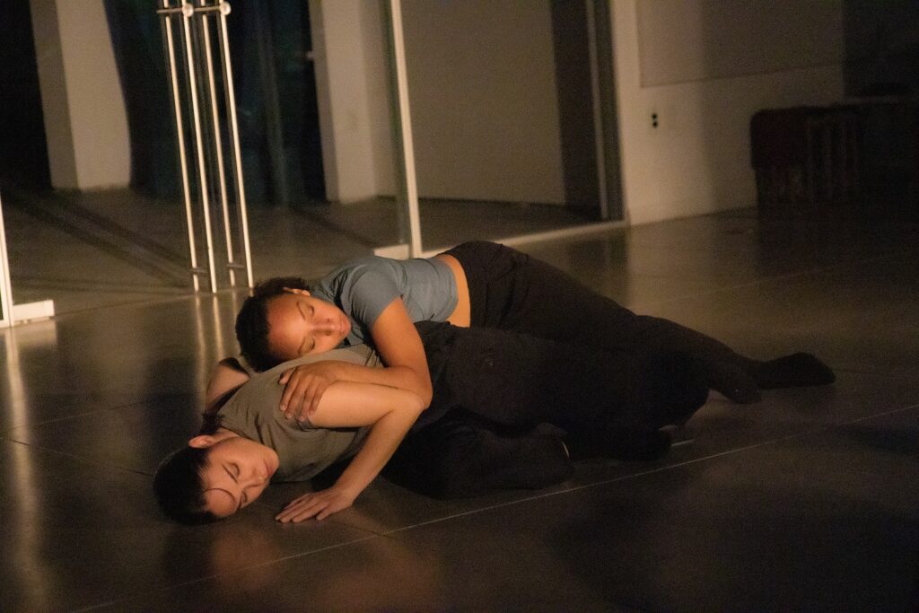 Rebecca Aguilar and Alexandria Paige in Donna Sternberg's "Thriving" - Photo by Alaya Oni.