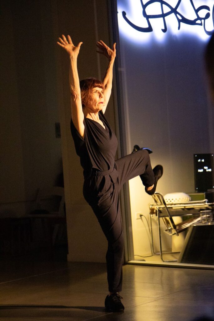 Thriving - Donna Sternberg in her work "What You See" - Photo by Alaya Oni.