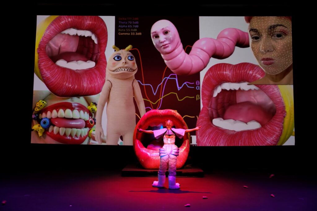 REDCAT NOW Festival - Maylee Todd in "MOUTH" choreography by Maylee Todd - Photo by Angel Origgi.