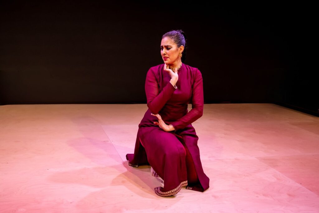 Rukhmani Mehta in Sandhi - Photo by Cheryl Del Cuore.
