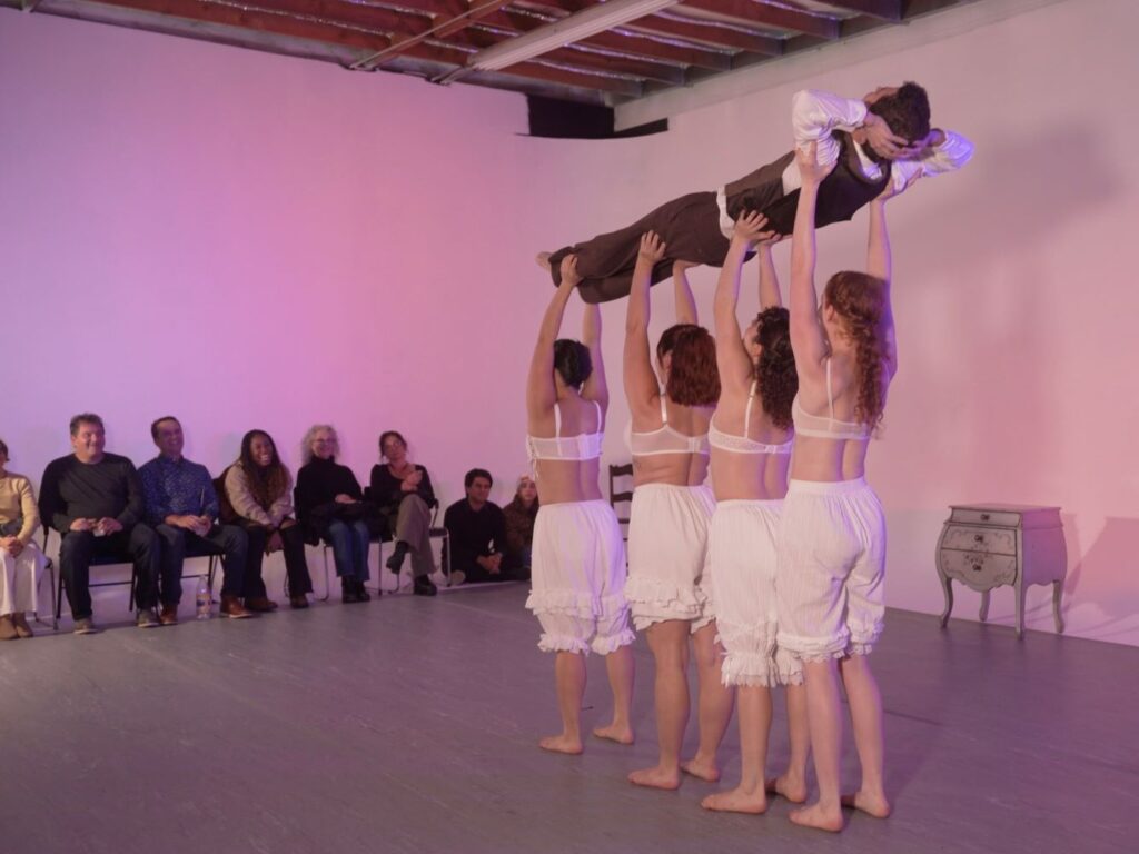 Cast of VULGAR by Stephanie Mizrahi - Photo by Logan Miller.