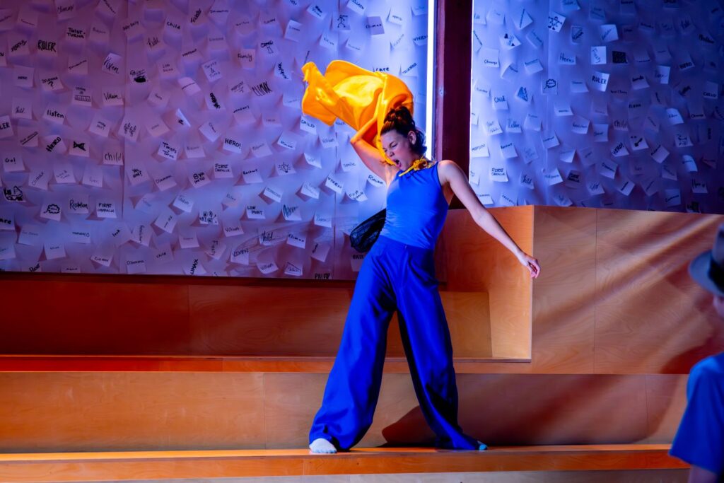 LACDC in "Story (Un)Structured by Jillian Meyers - Photo by Taso Papadakis.