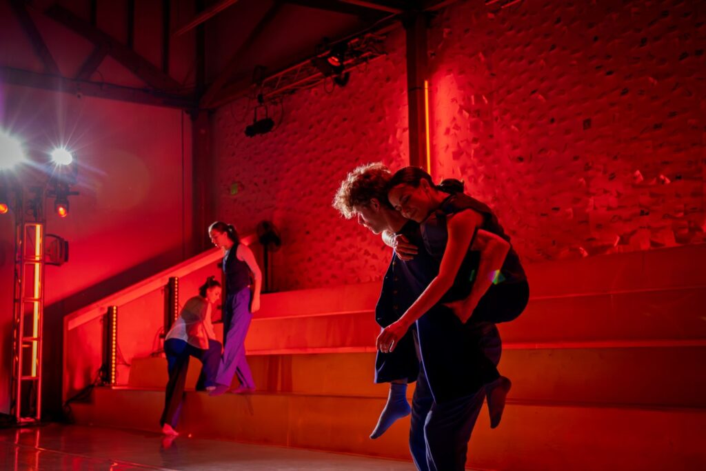 LACDC in "Story (Un)Structured by Jillian Meyers - Photo by Taso Papadakis.