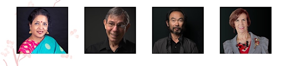 Left to Right: Ramya Harshankar, Jeff Slayton, Oguri, Donna Sternberg.