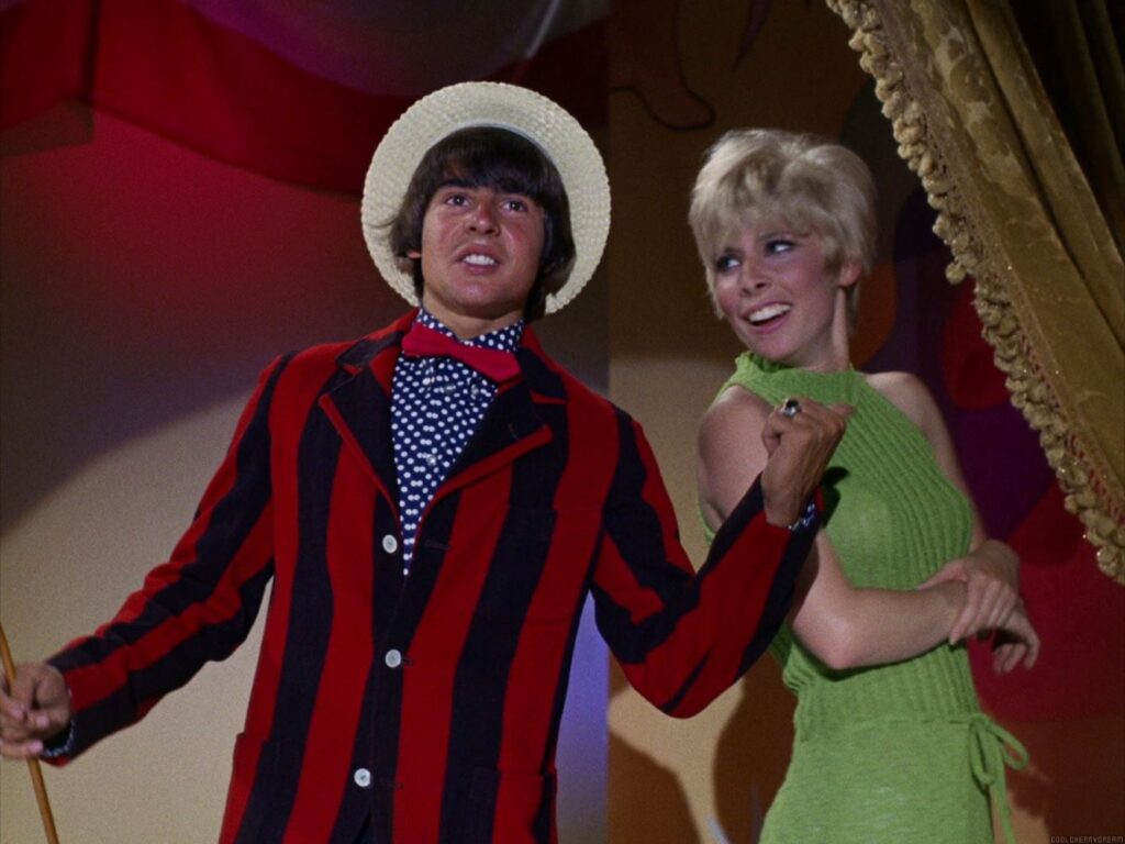 (L-R) Davy Jone (The Monkeys) and Anita Mann - Photo courtesy of Anita Mann Productions.