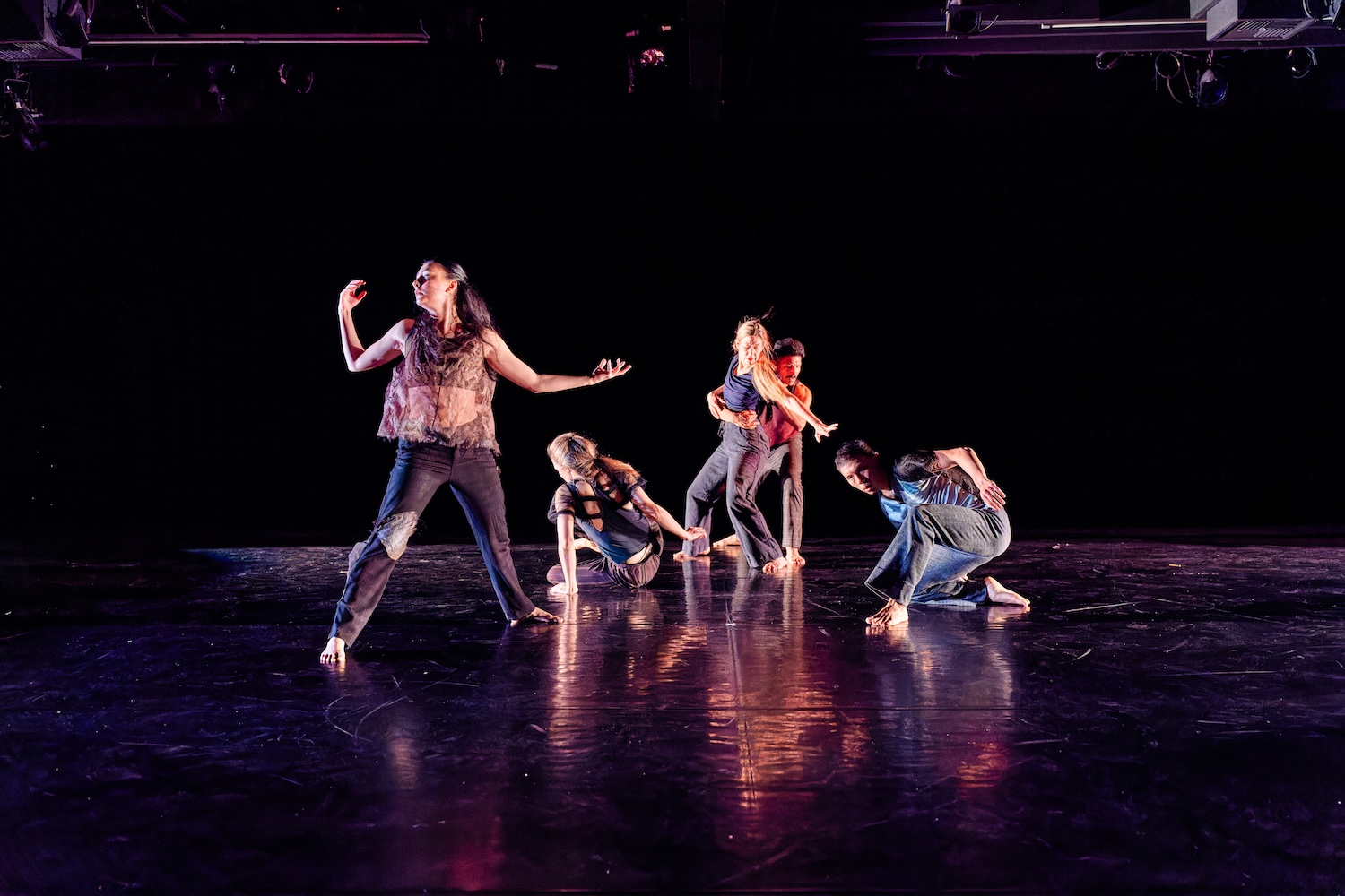 Deborah Rosen and Dancers - photo by George Simian