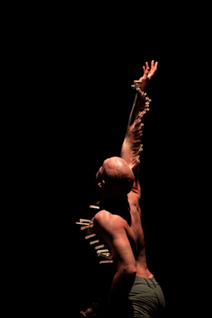 Dance at the Odyssey - Kevin Williamson in his solo "Blue" - Photo by Taso Papadakis.