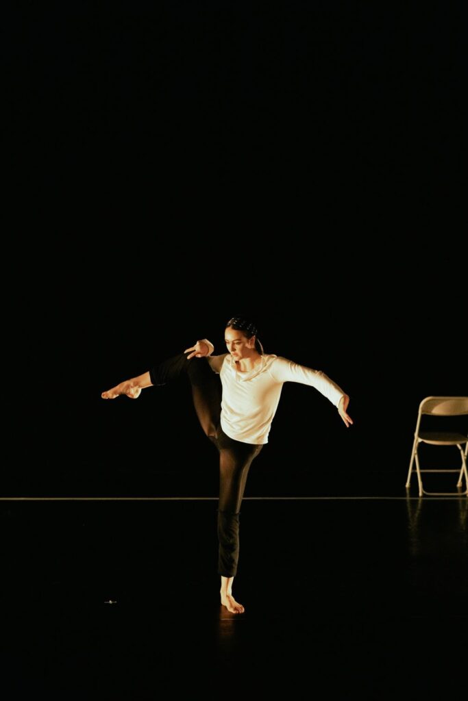 Dance at the Odyssey - TAQ Dance - Audrey Allen in "Cue", choreography by Sasha Marlan-Librett - Photo by Jonathan Young.