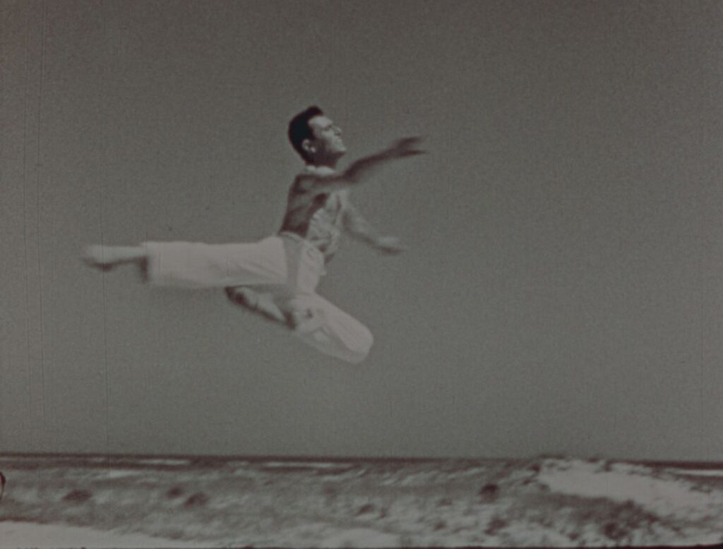 Daniel Nagrin in "Dance in the Sun" - Film by Shirley Clarke - Photo courtesy of DCW.