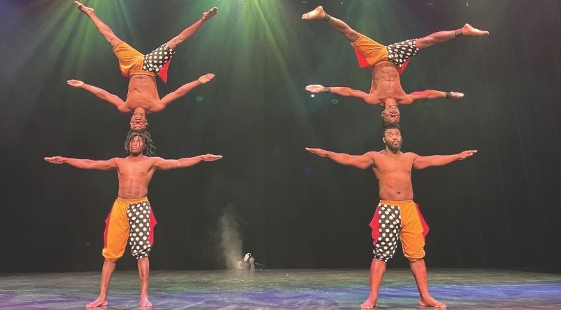 Tanzanite African Acrobats. Photo courtesy of the artists