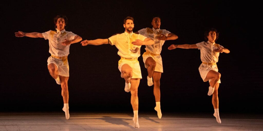 BODYTRAFFIC in "Secret Goodbye", choreography by Trey McIntyre - Photo by Trey McIntyre.