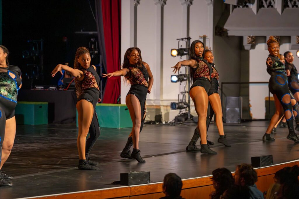The Cardinal Divas of USC in "MAJOR" by Ogemdi Ude - Photo by Henry Kofman.