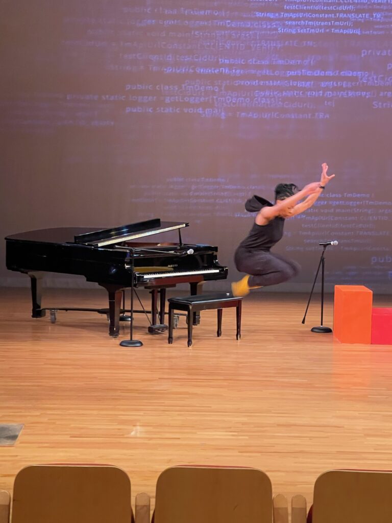 Kyreeana Breelin Alexander in her solo "We Cool" - Photo by Gurmukhi Bevli.