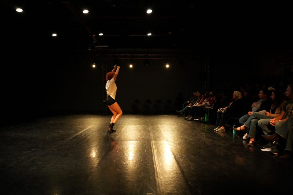 NACHMO LA 2026 - Sarah Gibson in "Cease" choreography by Sarah Gibson - Photo by Gregory M. Kasunich.