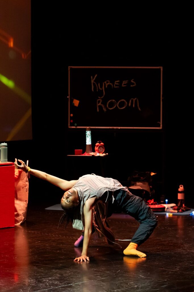 "We Cool" choreographed and performed by Kyreeana Breelin Alexander - Photo by Jason Williams, courtesy of CAP UCLA.