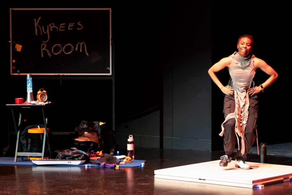 "We Cool" choreographed and performed by Kyreeana Breelin Alexander - Photo by Jason Williams, courtesy of CAP UCLA.