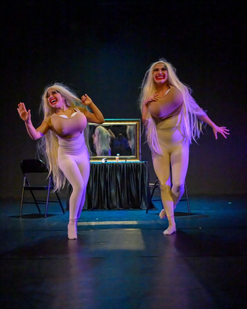 Dance at the Odyssey - Julia Gonzale and Bailey Holladay in "One World" by Hannah Millar - Photo by Tucker M. Maxfield, Out of Bounds Photography.