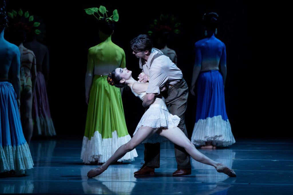Lucia Connolly as Frida Khalo in "Broken Wings" by Anabelle Lopez Ochoa - Photo by Cheryl Mann.