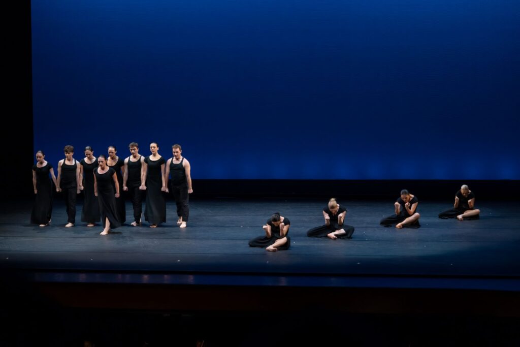 Martha Graham Dance Company - Chapman University Dance Department students in Graham's "Steps in the Street" - Photo by Mackenzee Osborne.