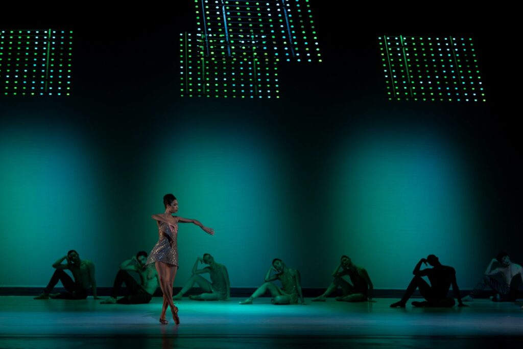 Alonzo King LINES Ballet - Adji Cissoko in Alonzo King's "The Collective Agreement" performed at The Soraya on Feb. 21, 2026 - Molly O’Keeffe, Luque Photography.