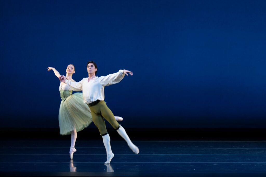 Emma Von Enck and David Gabriel in "Four Bagatelles - Photo by Isaac Hernandez.