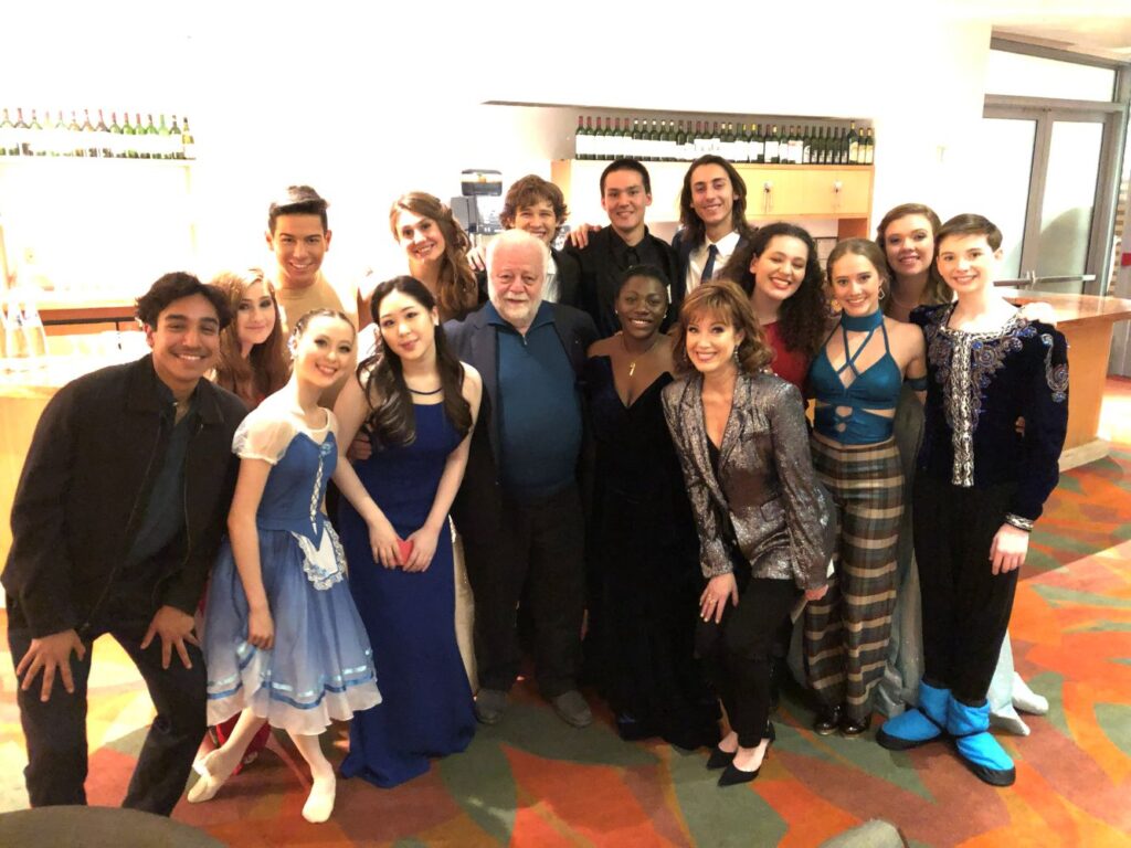 Jeri Gaile with students - Photo by John McCoy.