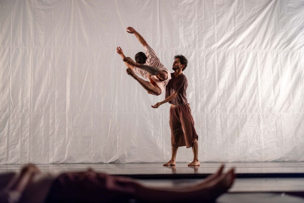 Jacob Jonas The Company - "Nature Sounds While The IV Drips" Choreography by Jacob Jonas - Photo by Joshua Geyer.