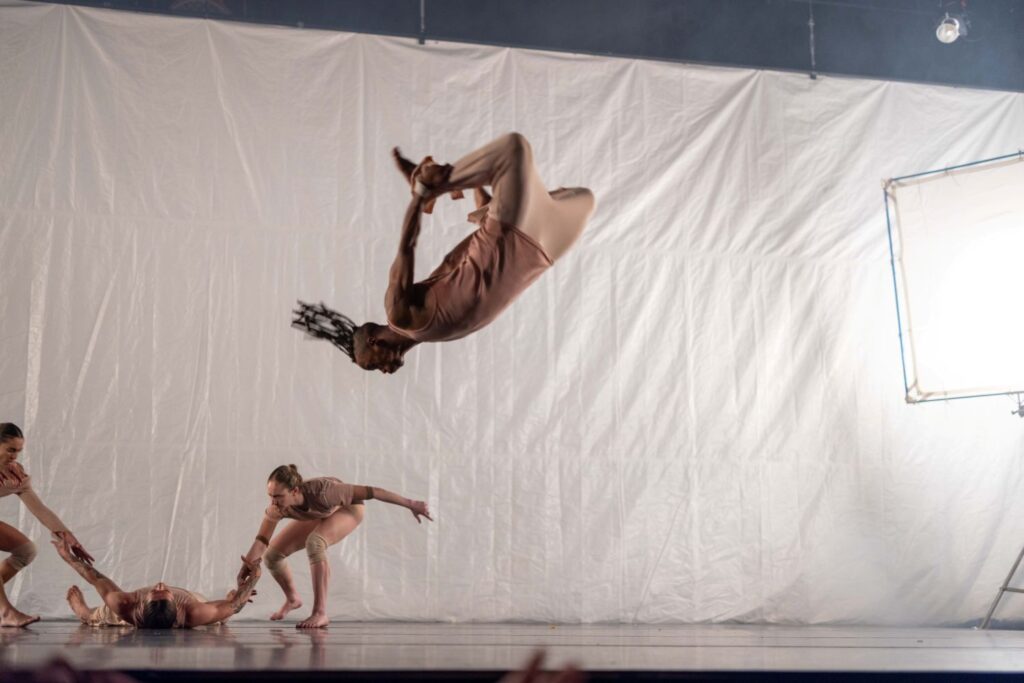 Jacob Jonas The Company - "Nature Sounds While The IV Drips" Choreography by Jacob Jonas - Photo by Joshua Geyer.