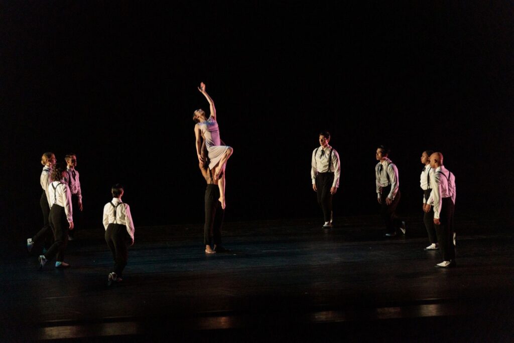 Paul Taylor Dance Company in "Under The Rhythm" Choreography by Robert Battle - Photo by Mackenzee Osborne.
