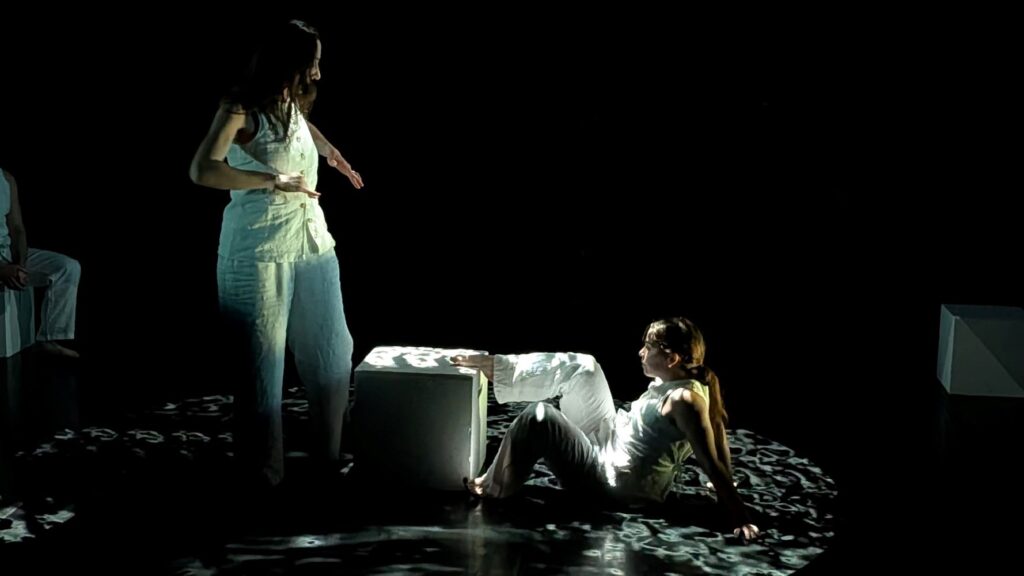 Resonance Collective - (L-R) Jennifer Decker and Catalina Jackson-Urueñain "Samā " - Photo by LADC.
