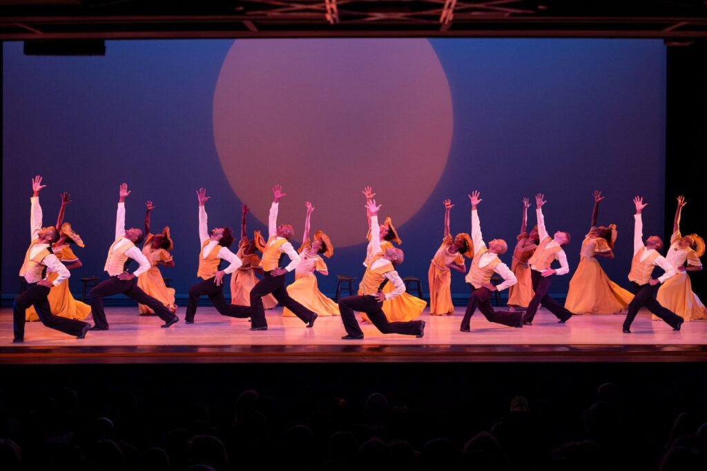 Alvin Ailey American Dance Theater in Alvin Ailey's "Revelations" - Photo by Danica Paulos.