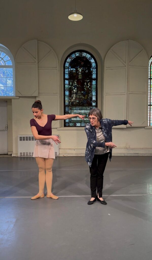 Diana Byer teaching Cecchetti movement - Photo courtesy of artists.